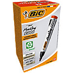 BIC Marking 2000 Rundspitze Permanentmarker Recycelt 51% Mittel Rundspitze 2 mm Rot 12 Stück von BIC