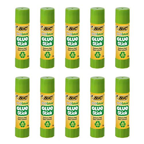 BIC Stick-Elution Klebestifte, 8 g, 10 Stück BIC Stick-Elution Klebestifte, 8 g, 10 Stück von BIC