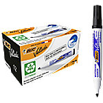 BIC Whiteboard-Marker 1701 Rundspitze 1,4 mm Schwarz 12 Stück von BIC