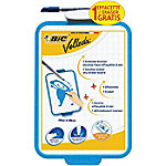 BIC wandmontierbares nicht magnetische einseitiges Whiteboard Emaille Velleda 19 x 29 cm von BIC