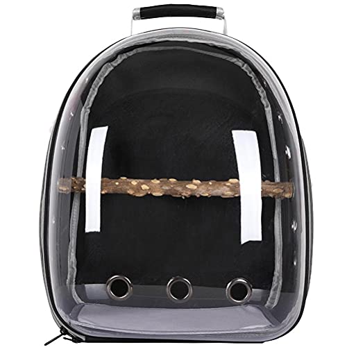BICBLL Vogel Reisekäfig, Haustier Papageisträger Vogel Reisetasche Rucksack Space Capsule Transparent Rucksack Atmungsaktiv 360 ° Sightseeing Pet BICBLL Vogel Reisekäfig, Haustier Papageisträger Vogel Reisetasche Rucksack Space Capsule Transparent Rucksack Atmungsaktiv 360 ° Sightseeing Pet von BICBLL