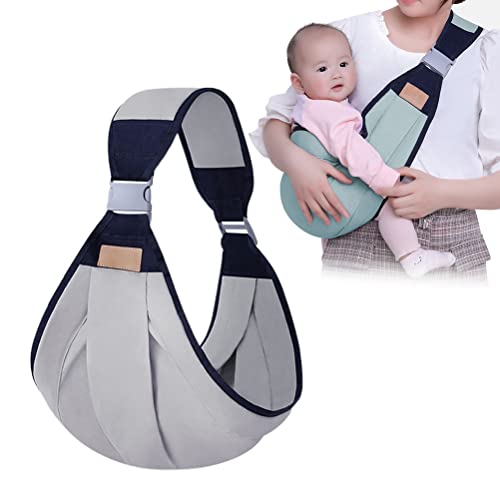 Lightweight Baby Carriers, Atmungsaktive Baby Tragetuch, Ergonomic Baby Strap one Shoulder Labor-Saving Baby Half Wrapped Sling, Weichheit Netzstoff Vorderseite Kreuz Umarmung Babytrage Wickeln von BICBLL