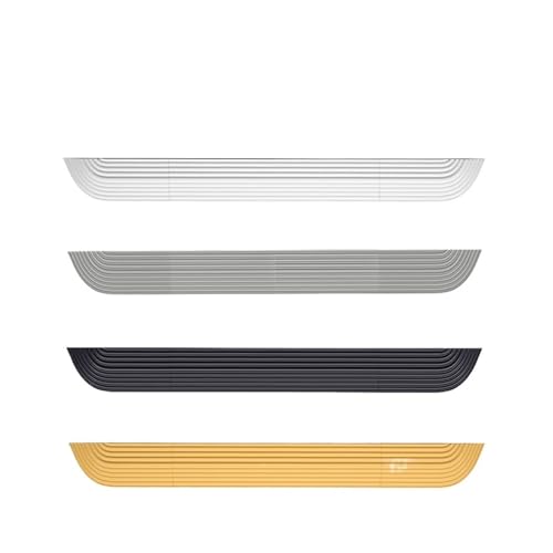 Anpassungsschwelle Antikollisionsstreifen Stufenrampen-Klettermatte, Kompatibel Mit XiaoMi, Kompatibel Mit Roborock, Kompatibel Mit Roomb Staubsaugerroboterteilen(Grey 1pcs) von BICOTLAZC
