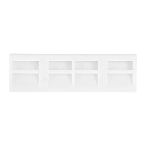 Anti-Rutsch-Schwellenwert-Türstufenrampen-Kit Intelligenter Roboter-Staubsauger-Rampen-Türschwellenstreifen Roboter-Staubsauger-Zubehör(White 1 set) von BICOTLAZC