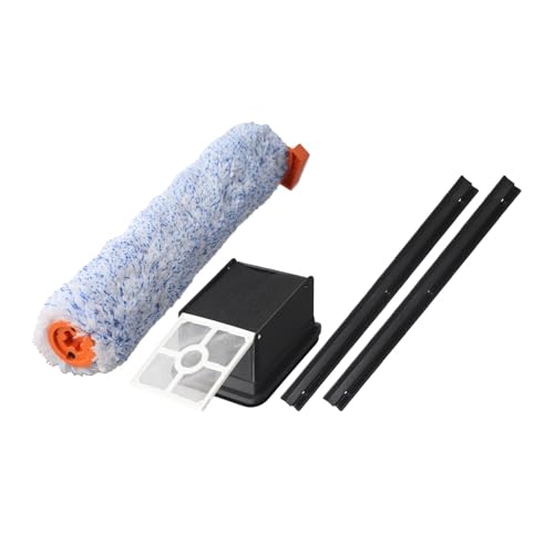 Hauptseitenbürstenfilter, Wischtuch, Gummischaber-Kit, Kompatibel Mit ILIFE, For W90 Akku-Staubsauger, Ersatzteile, Verbrauchsmaterial von BICOTLAZC
