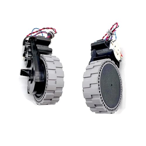 Linkes Und Rechtes Rad, Kompatibel For Ecovacs, Kompatibel For Deebot, T10/T20/X1/X2 Omni TURBO Staubsauger-Teilezubehör(L and r wheel 1set) von BICOTLAZC