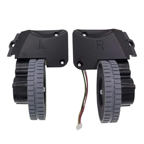 Rad Roboter Staubsauger Teile Zubehör, Kompatibel For Ilife, A4 A4s A40 A8 T4 X430 X432 X431 Roboter Staubsauger Räder Motoren(L and r 1set) von BICOTLAZC