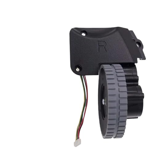 Rad Roboter Staubsauger Teile Zubehör, Kompatibel For Ilife, A4 A4s A40 A8 T4 X430 X432 X431 Roboter Staubsauger Räder Motoren(R WHITE 1pcs) von BICOTLAZC