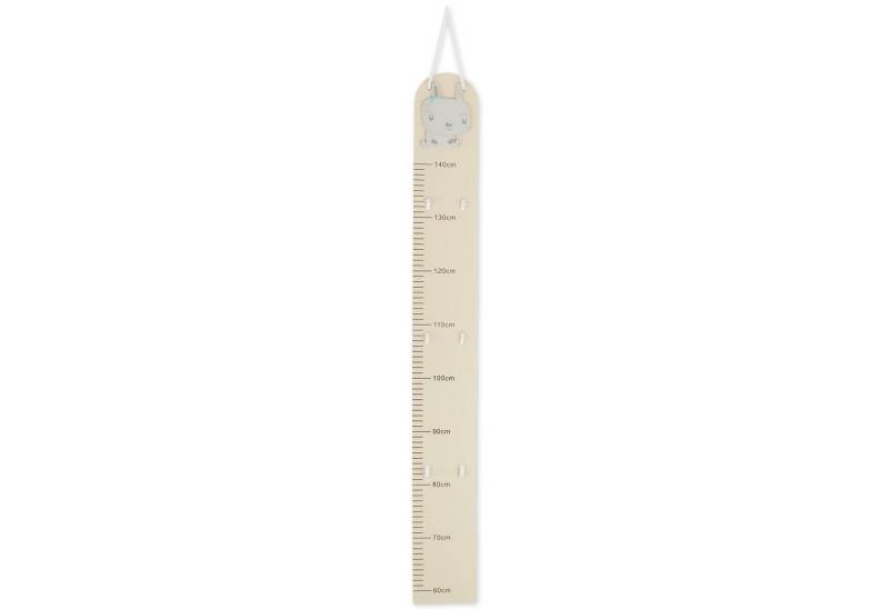 BIECO Messlatte Bieco Holz Messlatte Kinder Hase Skala 0,6-1,4m Wand Dekoration von BIECO