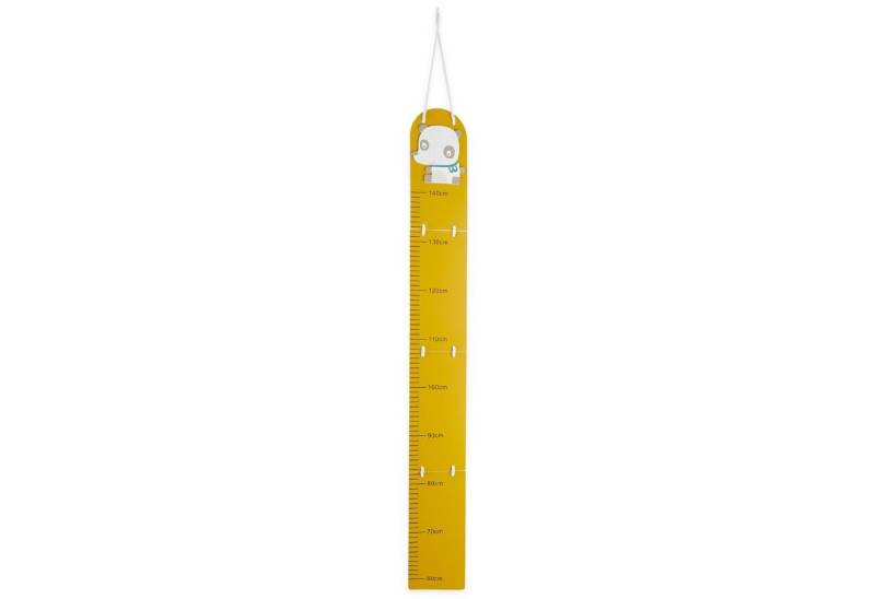 BIECO Messlatte Bieco Holz Messlatte Kinder Panda Skala 0,6-1,4m Wand Dekoration von BIECO