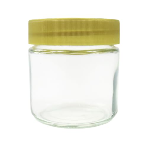 48x Neutralgläser 250g (225ml) im Karton mit Deckel für Lebensmittel Honiggläser Neutralgläser Glas Bienen Honig Marmelade Früchte Vorratsglas von BIENE24.DE