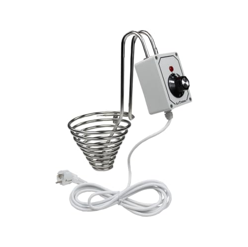 Honig-Therme mit Thermostat Honigspirale Honigtherme Heizung mit Temperaturregler zum Dekristallisieren von Honig und cremig machen Imker Imkerei Honig-Therme mit Thermostat Honigspirale Honigtherme Heizung mit Temperaturregler zum Dekristallisieren von Honig und cremig machen Imker Imkerei von BIENE24.DE
