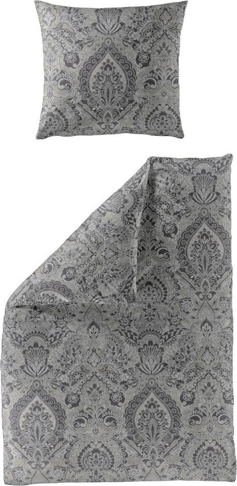 BIERBAUM Bettwäsche 3846, Biber, 2 teilig, Biber, 100 % Baumwolle, pflegeleicht, kuschelig weich von BIERBAUM