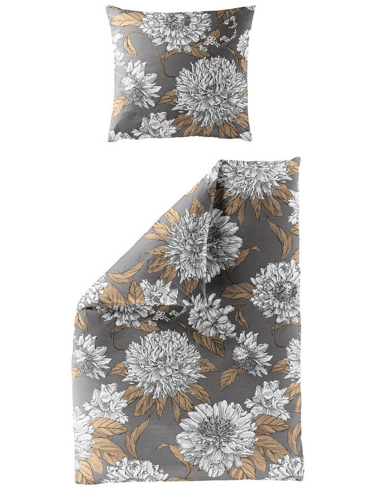 BIERBAUM Bettwäsche BIERBAUM Bettwäsche Mako-Satin safran 135x200cm, mit 1 Kissen BIERBAUM Bettwäsche BIERBAUM Bettwäsche Mako-Satin safran 135x200cm, mit 1 Kissen von BIERBAUM