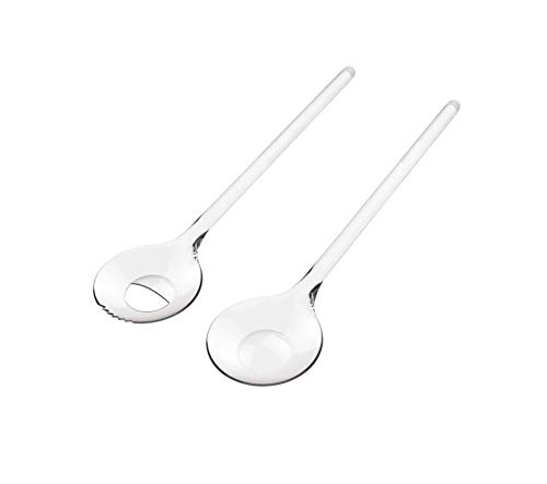 BIESSE CASA CLASSICA Biesse Casa Salatbesteck, Kunststoff, Transparent, Plastik, 32x8.2x3.3 von Biesse