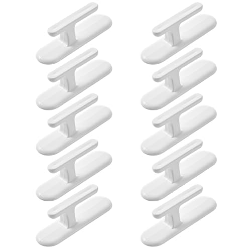 BIFHIG 10 Stück Fenster Zeichnen Von Seilgurtseite Haken, Vorhangfixierer, Vorhangzubehör, Vorhanghaken, Seilwitzer. von BIFHIG