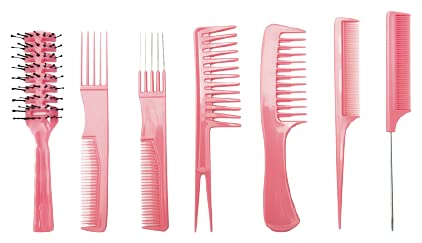 BIFULL GEA Pink Set PEINES, Schwarz, Standard von BIFULL