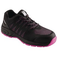 Runnex - Damensicherheitsschuh GirlStar 5180 Größe 41 w. 7 schwarz/pink S1P src en iso 20344/20345 Polyester von RUNNEX