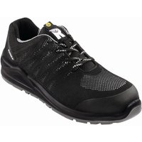 RUNNEX® S1P-ESD-Sicherheitshalbschuhe SportStar schwarz/grau 5108 Gr. 46 von RUNNEX