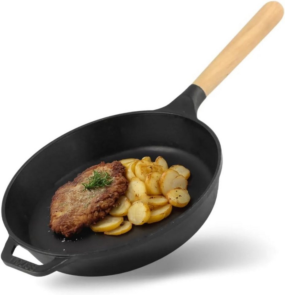 BIG-PAN Bratpfanne Ø26cm Pfanne Höhe 5cm Gusseisen Griff abschraubbar, Gusseisen BIG-PAN Bratpfanne Ø26cm Pfanne Höhe 5cm Gusseisen Griff abschraubbar, Gusseisen von BIG-PAN
