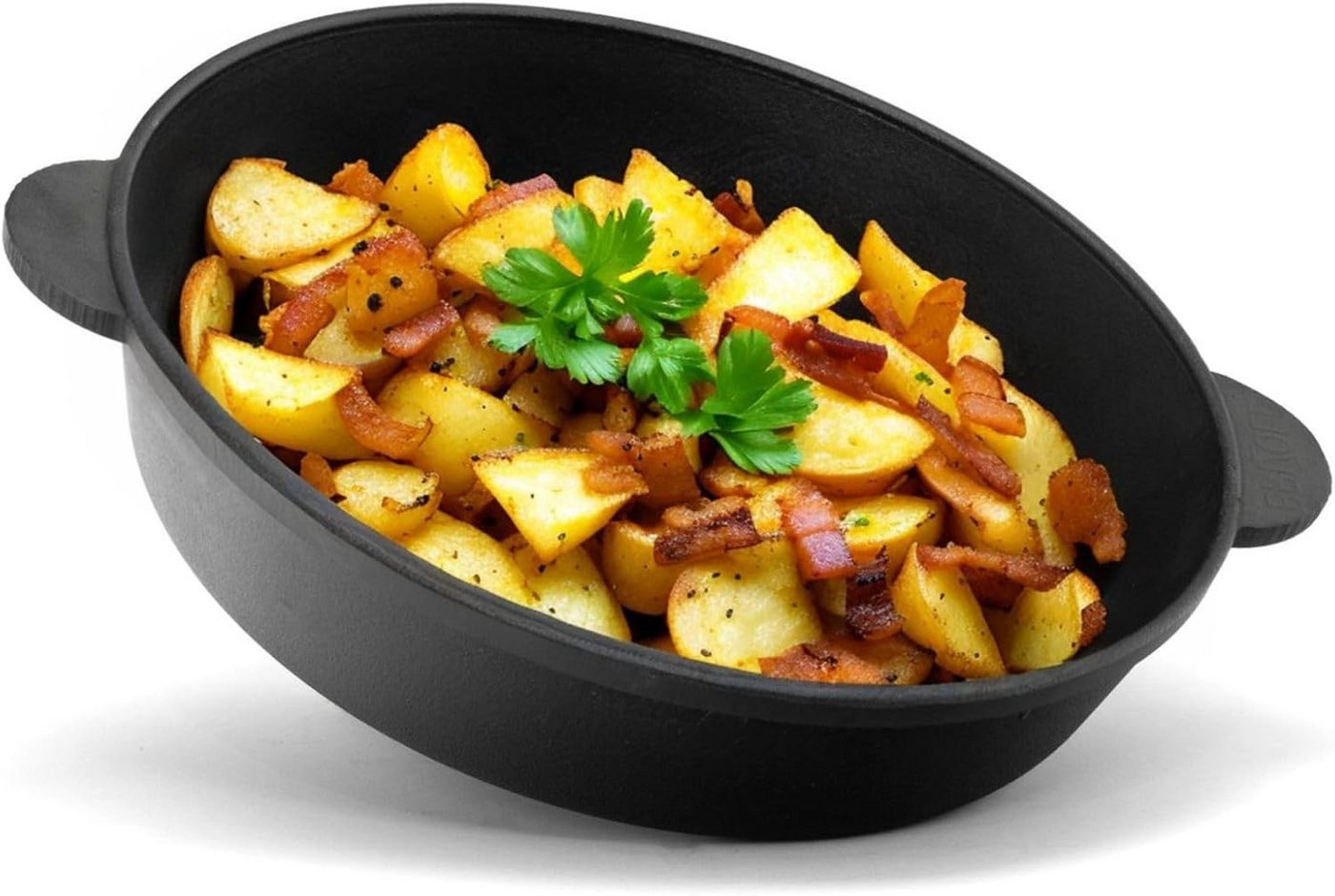 BIG-PAN Servierpfanne 30cm Schmorpfanne Gusseisen Bratpfanne, Gusseisen BIG-PAN Servierpfanne 30cm Schmorpfanne Gusseisen Bratpfanne, Gusseisen von BIG-PAN