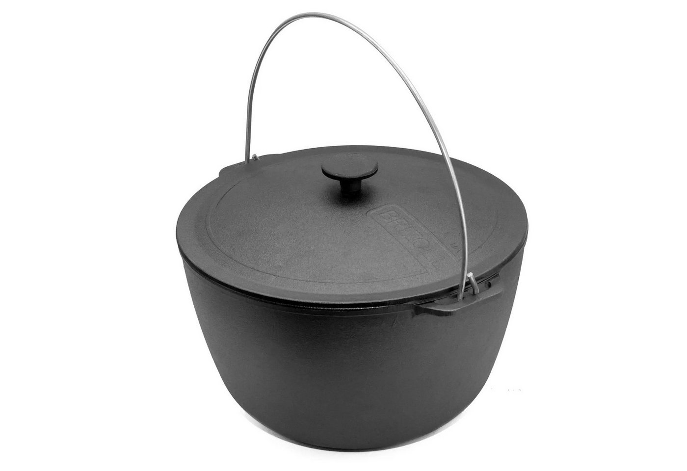 BIG-PAN Wok 10L Kazan Schwenktopf Gusseisen Kasan Deckel BIG-PAN Wok 10L Kazan Schwenktopf Gusseisen Kasan Deckel von BIG-PAN