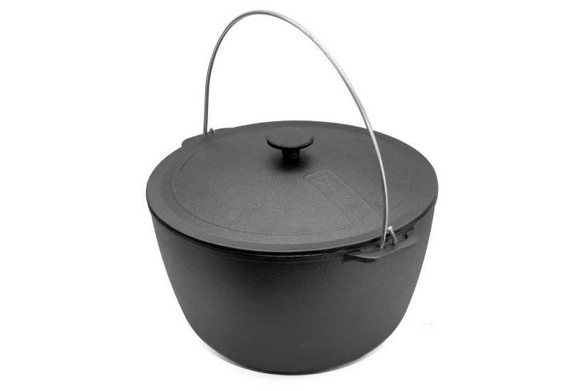 BIG-PAN Wok 10L Kazan Schwenktopf Gusseisen Kasan Deckel BIG-PAN Wok 10L Kazan Schwenktopf Gusseisen Kasan Deckel von BIG-PAN