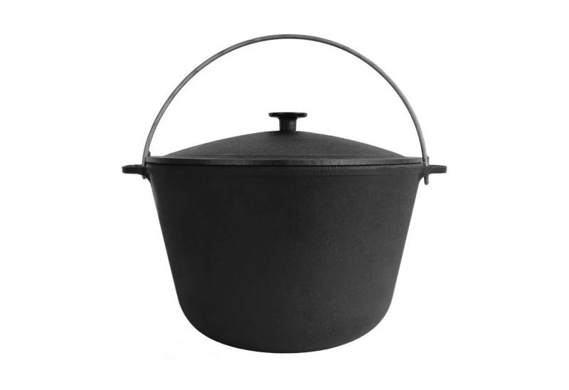 BIG-PAN Wok 6L Schwenktopf Kazan Deckel Gusseisen Bügel BIG-PAN Wok 6L Schwenktopf Kazan Deckel Gusseisen Bügel von BIG-PAN