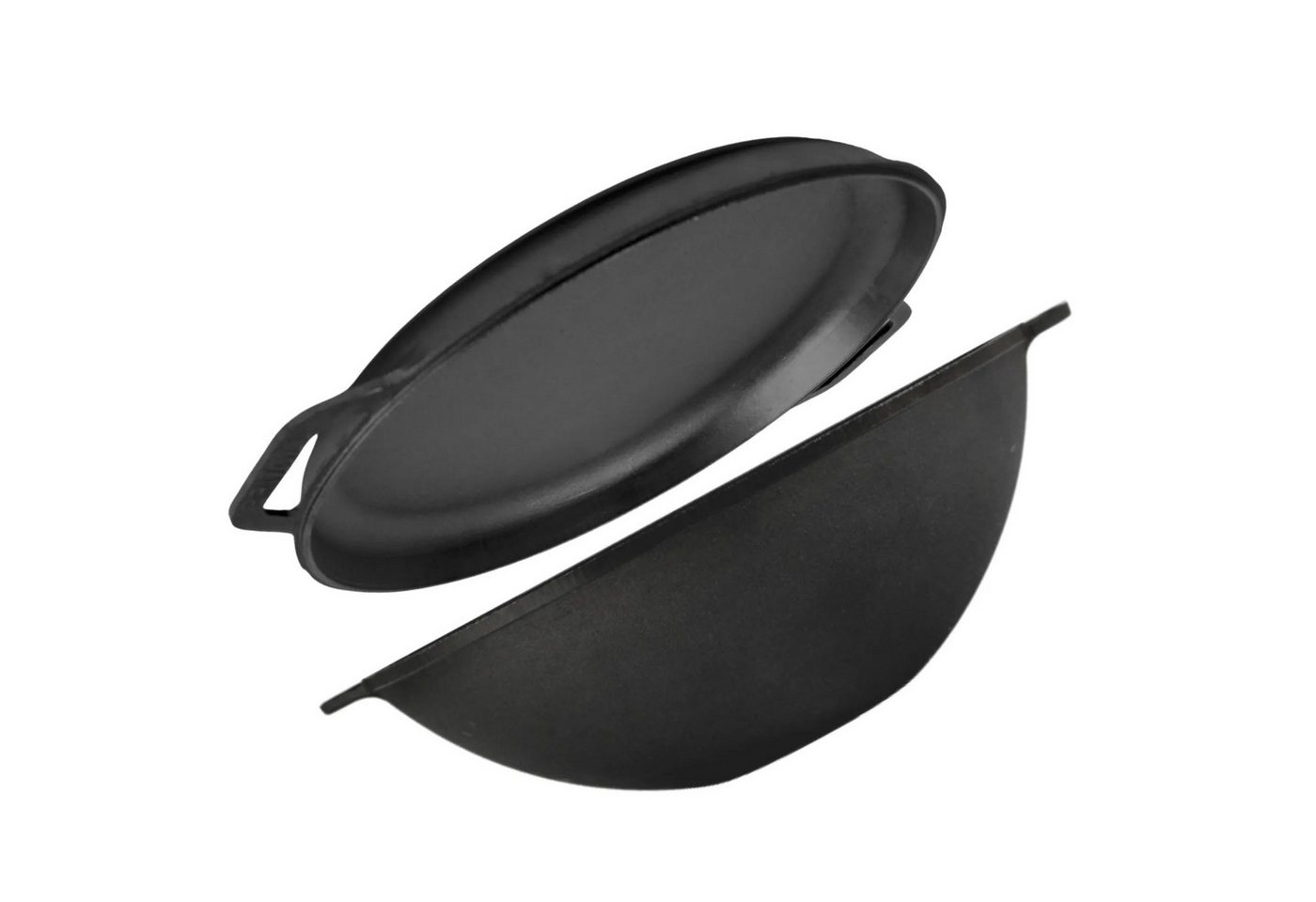 BIG-PAN Wok Ø36cm Schmortopf 8L Gusseisen Deckel-Bratpafnne, Gusseisen BIG-PAN Wok Ø36cm Schmortopf 8L Gusseisen Deckel-Bratpafnne, Gusseisen von BIG-PAN