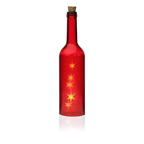 BIG Botella LED ROJA Cosmo, Verschiedene Materialien, Black, One Size von BIG