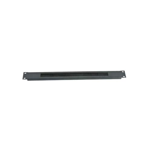 Big Bigbuy S0229584 Metal Panel Brush for Cabinet Rack, 2 LAN, Arapcmc01 19" Metallic Bristles, Mehrfarbig von BIG