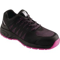 Damensicherheitsschuh GirlStar 5180 Gr.37 schwarz/pink S1P SRC PES RUNNEX von BIG