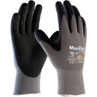 MaxiFlex® Endurance™ ad-apt® Nylon-Strickhandschuhe (42-844), Grau/Schwarz von ATG