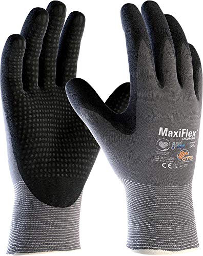 Handschuh MaxiFlex Endurance with AD-APT 42-844 Gr.10 grau/schwarz EN 388 Kat.II von BIG