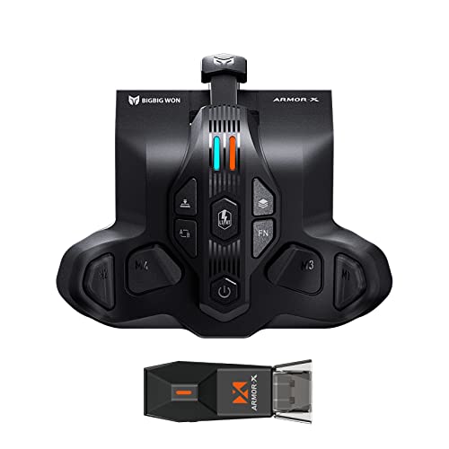 BIGBIG WON ARMOR-X Wireless Controller Paddle for Xbox Series X|S Playing on Xbox Series/Xbox One/Switch/Windows, Controller Back Button Mapping|Macro|Turbo Wireless Back Button Attachment for Xbox BIGBIG WON ARMOR-X Wireless Controller Paddle for Xbox Series X|S Playing on Xbox Series/Xbox One/Switch/Windows, Controller Back Button Mapping|Macro|Turbo Wireless Back Button Attachment for Xbox von BIGBIG WON