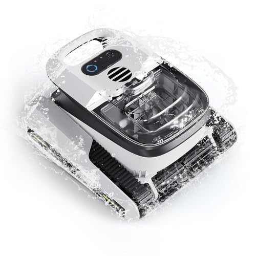 BIGBIG WON Poolroboter, Poolroboter Boden Und Wand für Aufstellpool/Außenpool bis zu 200 ㎡, DREI Modelle Poolroboter Akku für Boden, Wasserlinien und Wandreinigung, 180 Minuten Selbstlaufend BIGBIG WON Poolroboter, Poolroboter Boden Und Wand für Aufstellpool/Außenpool bis zu 200 ㎡, DREI Modelle Poolroboter Akku für Boden, Wasserlinien und Wandreinigung, 180 Minuten Selbstlaufend von BIGBIG WON