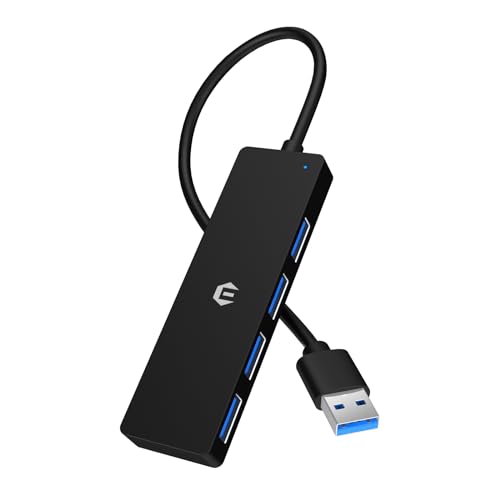 USB HUB, USB Dockingstation, USB 3.0 5 GBPS HUB, ultraschlanker tragbarer Daten Hub, 4 in 1 USB HUB mit 4 * USB 3.0, kompatibel mit Windows, macOS, Linux, Chrome OS Systemen USB HUB, USB Dockingstation, USB 3.0 5 GBPS HUB, ultraschlanker tragbarer Daten Hub, 4 in 1 USB HUB mit 4 * USB 3.0, kompatibel mit Windows, macOS, Linux, Chrome OS Systemen von BIGBIG WON
