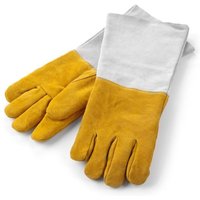 Hendi Leder-Grillhandschuhe hitzebeständig – 2 Stück, 2 Stk., (L)460mm von BIGHOUSE IT