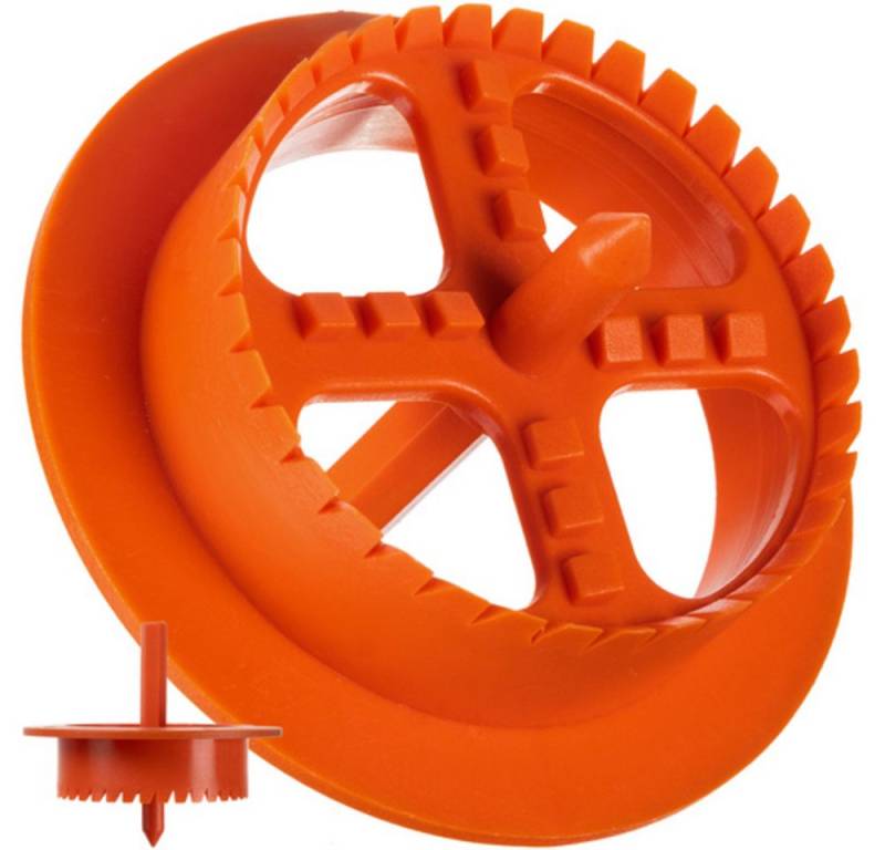 BIGSTREN Hohlbohrkrone Styroporschneider Lochbohrer, Ø 67 mm, Spar-Set, 1-tlg., präzise, Löcher passen zu Standard-Polystyroldübeln aus dem Baumarkt von BIGSTREN