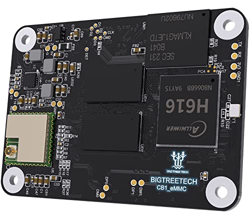 BIGTREETECH CB1 eMMC V1.1 Control Board (1GB+32GB), Support Klipper Upgrade on CB1 V2.2 Compatible with Raspberry-Pi 3B/4B, Manta M8P/M5P/M4P, Manta E3EZ Motherboard, Pi4B Adapter 3D Printer Parts von BIGTREETECH