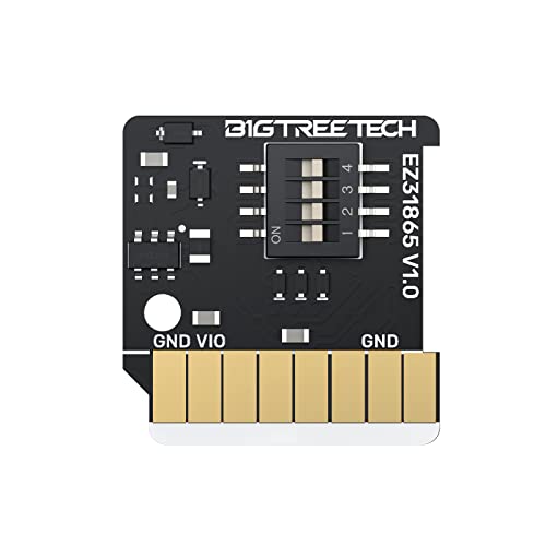 BIGTREETECH EZ31865 V1.0 Erweiterungsmodulunterstützung mit EZ-Treiber Verbinden Sie die BIGTREETECH 3D-Steuerplatine, unterstützen Sie PT1000- und PT100-Temperatursensoren mit 2/3/4 Drähten von BIGTREETECH