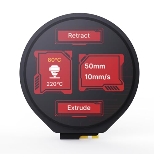 BIGTREETECH KNOMI UI 2 Touch Screen Display 1.28 inch Multi-Color LCD Perfect for Voron StealthBurner(not for A1/P1/X1)Support EBB SB2240/SB2209 CAN Klipper OTA firmware Upgrade 3D Printer Parts BIGTREETECH KNOMI UI 2 Touch Screen Display 1.28 inch Multi-Color LCD Perfect for Voron StealthBurner(not for A1/P1/X1)Support EBB SB2240/SB2209 CAN Klipper OTA firmware Upgrade 3D Printer Parts von BIGTREETECH