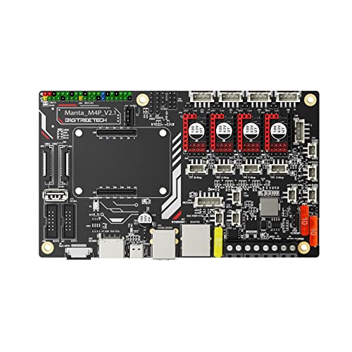 BIGTREETECH Manta M4P Steuerplatine 32 Bit, integrierte Motherboard-Unterstützung Klipper/Marlin/RRF-Firmware, kompatible TMC5160 TMC2209 TMC2130 Schrittmotortreiber 3D-Drucker-Steuerplatine von BIGTREETECH