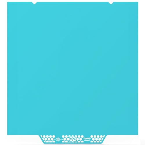 BIQU CryoGrip Pro Glacier Build Plate for K1 Max 3D Printer, Double-Sided Fine Textured Spring Steel Sheet, Firm Adhesion, 310x315mm, 1 Piece von BIGTREETECH