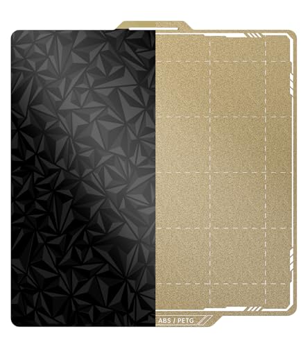 BIQU Glatte PEO+strukturierte PEI-Bauplatte, Kompatibel mit Bambulab X1C X1E P1P P1S A1 3D-Drucker, 257x257 mm, Magnetisches Druckbett aus Federstahl, Flexibles Druckbett BIQU Glatte PEO+strukturierte PEI-Bauplatte, Kompatibel mit Bambulab X1C X1E P1P P1S A1 3D-Drucker, 257x257 mm, Magnetisches Druckbett aus Federstahl, Flexibles Druckbett von BIGTREETECH
