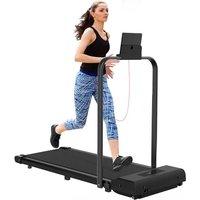 Bigzzia - Laufband klappbar - Treadmill elektrisches - 750 Watt leiser Elektromotor - Geh- und Lauftraining - lcd Display - bis 10 km/h - bis 120 kg von BIGZZIA