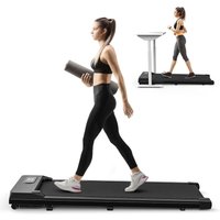 Bigzzia - Motorisiertes Laufband – Portable Flat – mit Fernbedienung und LCD-Display – keine Installation erforderlich – Schwarz Bigzzia - Motorisiertes Laufband – Portable Flat – mit Fernbedienung und LCD-Display – keine Installation erforderlich – Schwarz von BIGZZIA