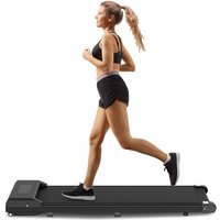 Laufband für Zuhause Joggen - Laufbänder Untertisch Laufgerät Elektrisch mit LCD-Display + Fernbedienung Tragbar Heim-Fitnessgerät - Schwarz - Bigzzia Laufband für Zuhause Joggen - Laufbänder Untertisch Laufgerät Elektrisch mit LCD-Display + Fernbedienung Tragbar Heim-Fitnessgerät - Schwarz - Bigzzia von BIGZZIA