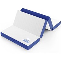 Matratze 80 x 195 - Schlafsofa Höhe 10 cm Bigzzia Schlafsofa Matratzen- Bodenmatratze - Klappmatratze Mittel Hart von BIGZZIA