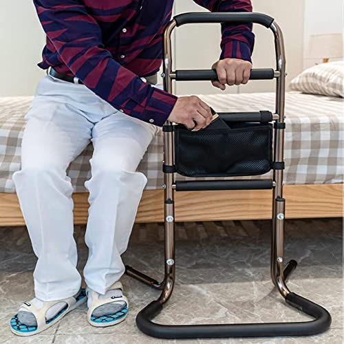 BIHANI Aufstehhilfe Stuhl-Stehhilfe für Ältere Personen, Höhenverstellbarer Sicherheitshandlauf, Bettgitter, Standhilfe, Mobilität und Alltagshilfen zum Sitzen, Sofa, Couchstütze (Size : A) von BIHANI